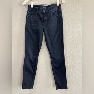 MOTHER The Looker Ankle Fray Slightly Sinful jeans